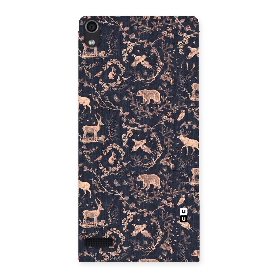 Beautiful Animal Design Back Case for Ascend P6