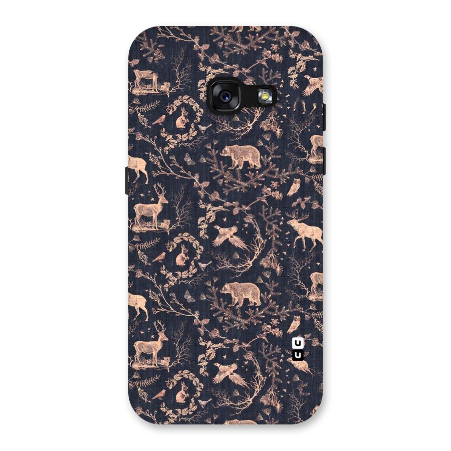Beautiful Animal Design Back Case for Galaxy A3 (2017)