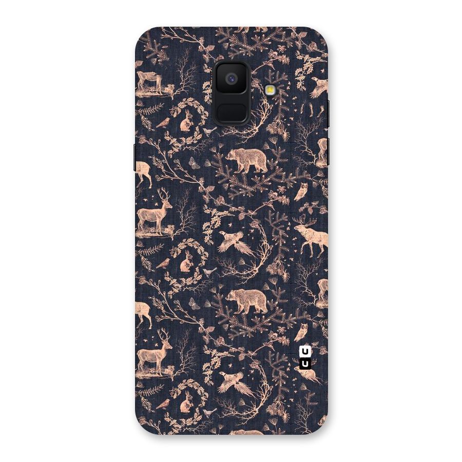 Beautiful Animal Design Back Case for Galaxy A6 (2018)