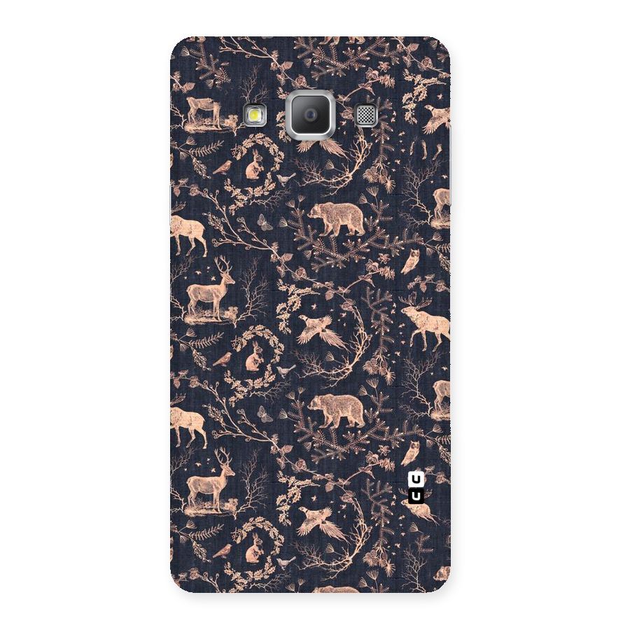 Beautiful Animal Design Back Case for Galaxy A7