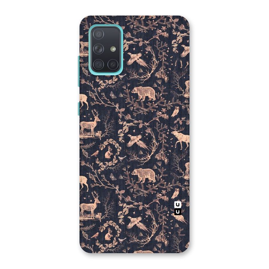 Beautiful Animal Design Back Case for Galaxy A71