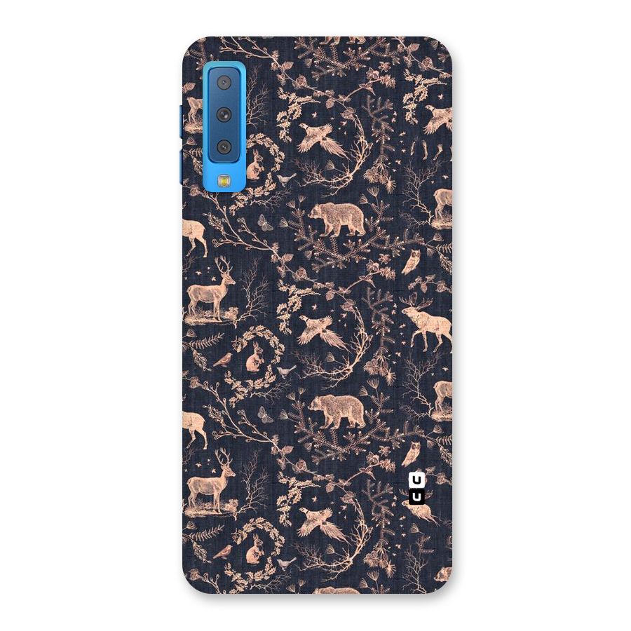 Beautiful Animal Design Back Case for Galaxy A7 (2018)