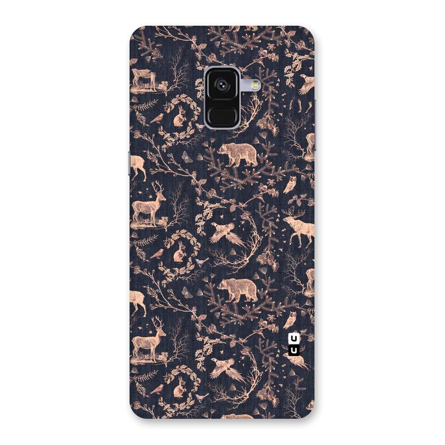 Beautiful Animal Design Back Case for Galaxy A8 Plus