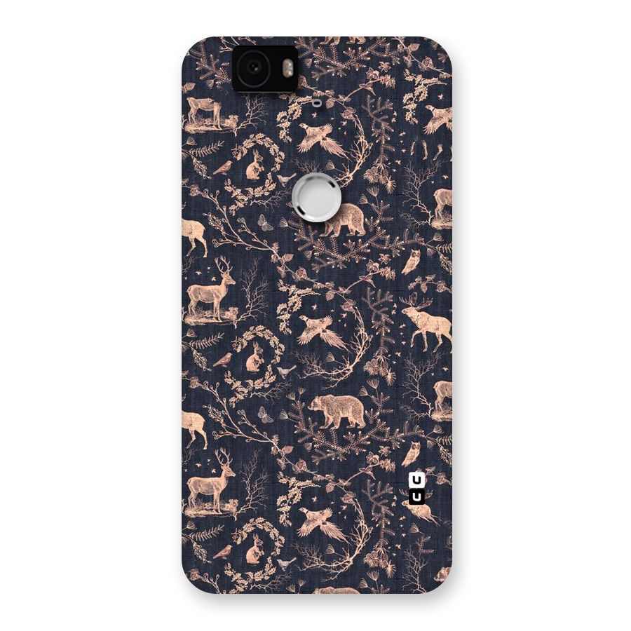 Beautiful Animal Design Back Case for Google Nexus-6P