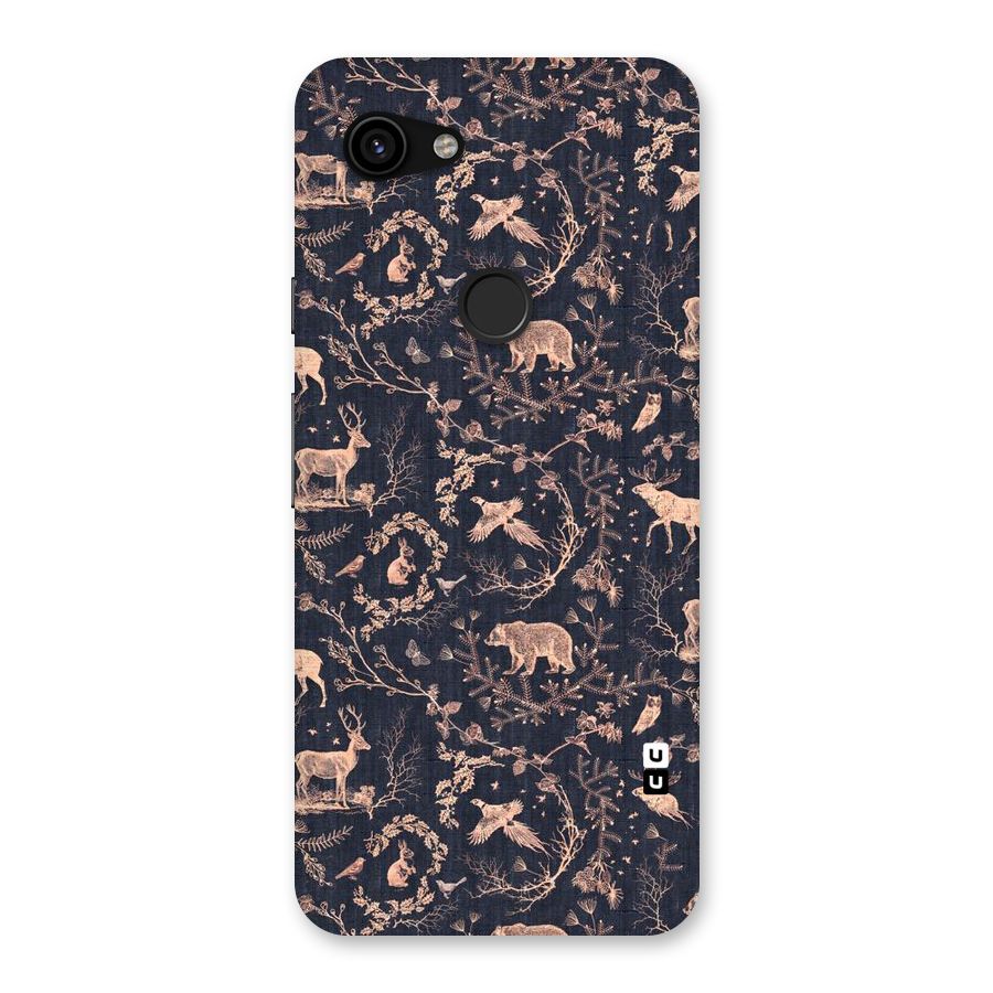 Beautiful Animal Design Back Case for Google Pixel 3a