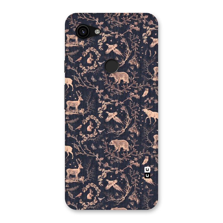 Beautiful Animal Design Back Case for Google Pixel 3a XL