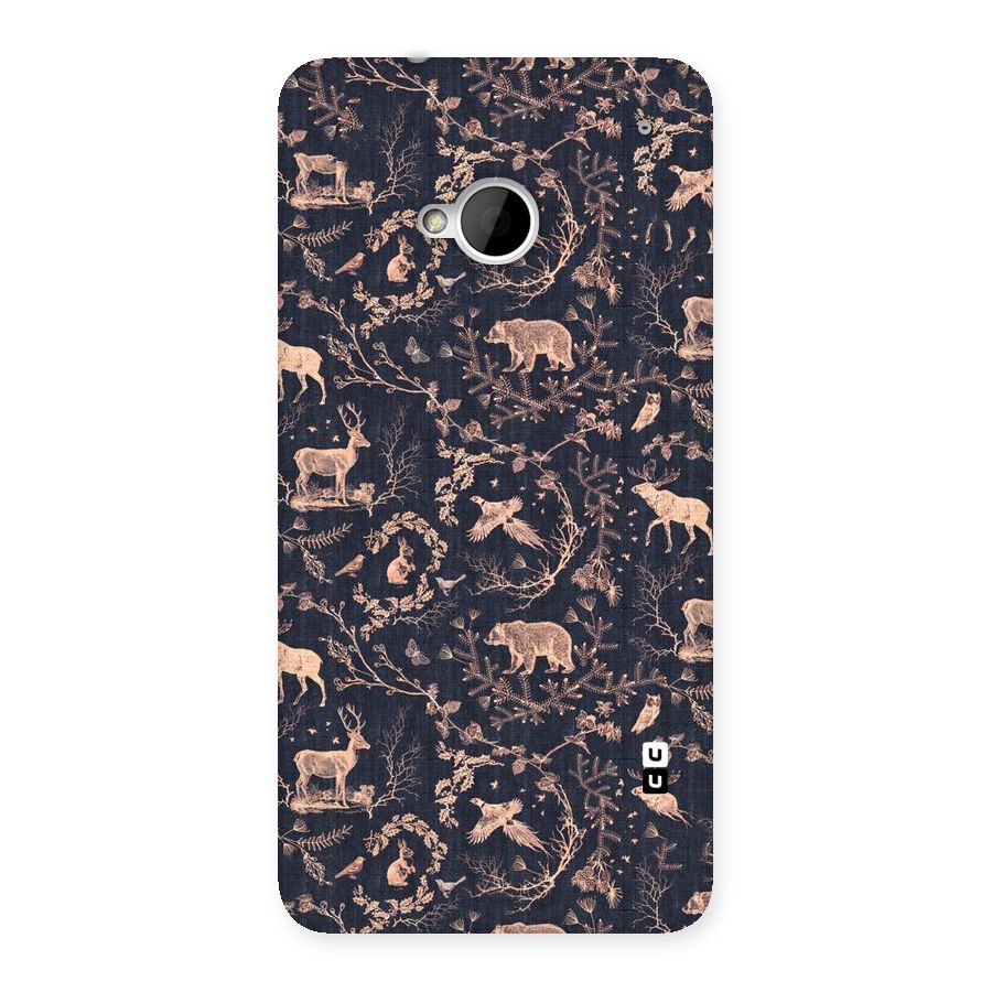 Beautiful Animal Design Back Case for HTC One M7