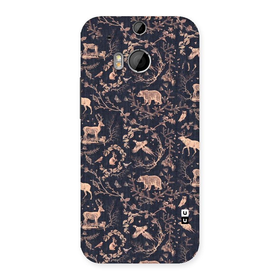 Beautiful Animal Design Back Case for HTC One M8