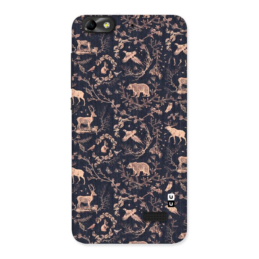 Beautiful Animal Design Back Case for Honor 4C