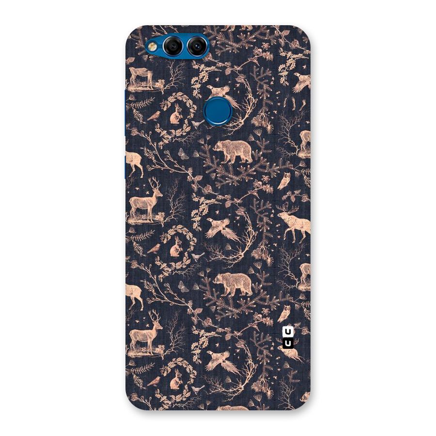 Beautiful Animal Design Back Case for Honor 7X