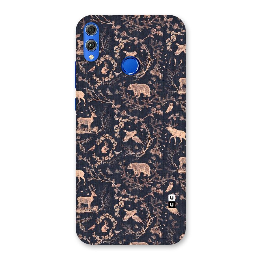 Beautiful Animal Design Back Case for Honor 8X