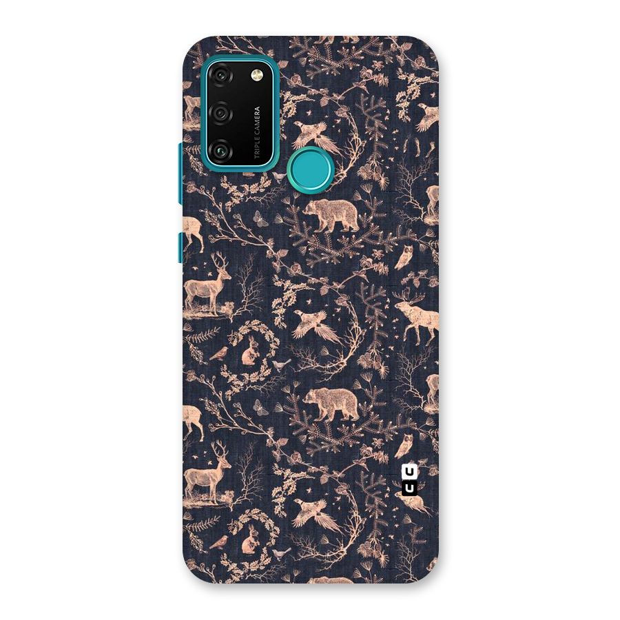 Beautiful Animal Design Back Case for Honor 9A