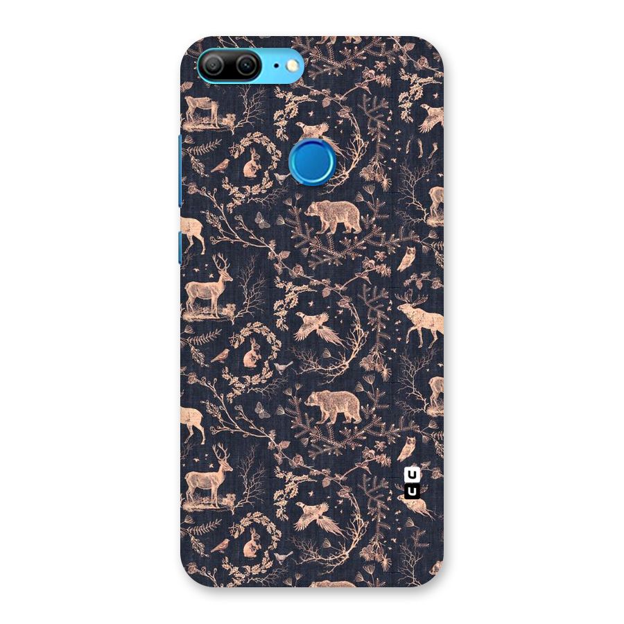 Beautiful Animal Design Back Case for Honor 9 Lite