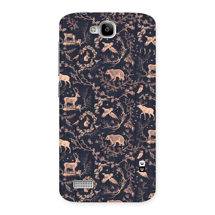 Beautiful Animal Design Back Case for Honor Holly