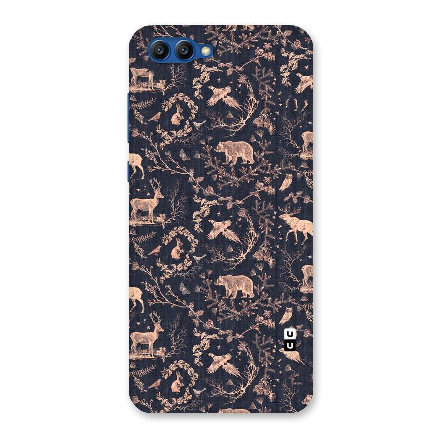 Beautiful Animal Design Back Case for Honor View 10