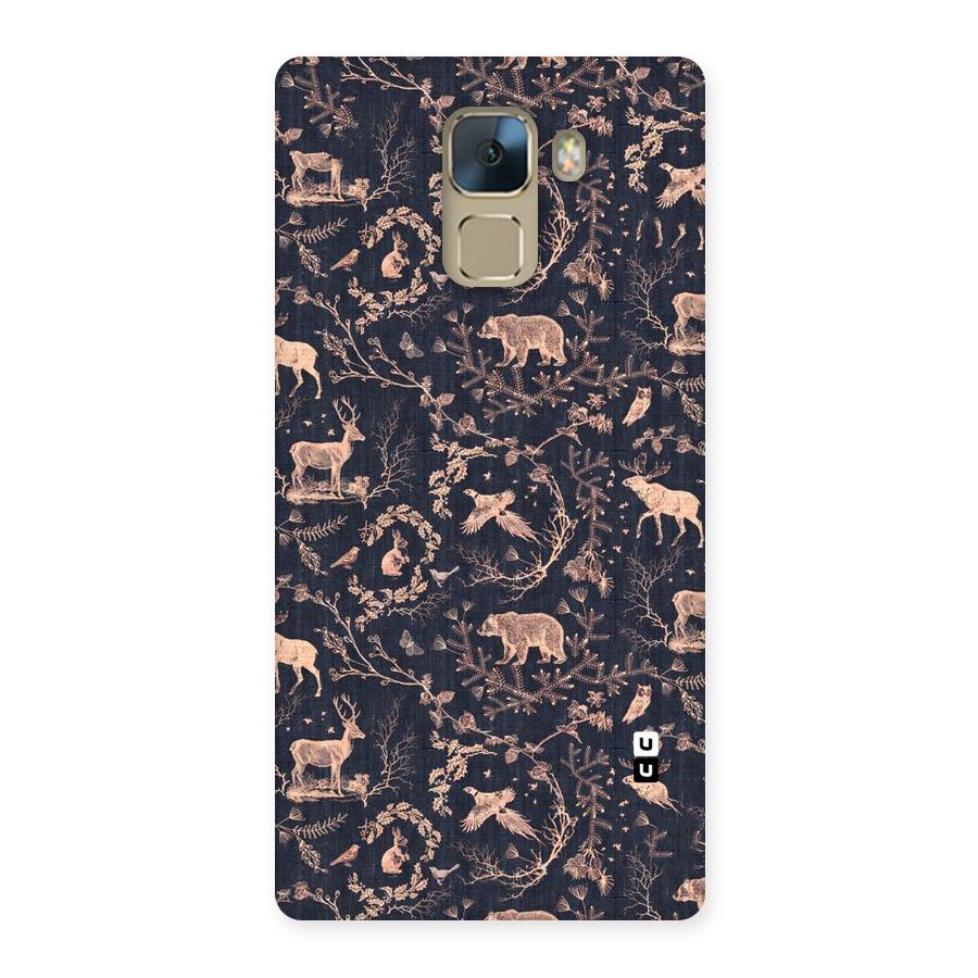 Beautiful Animal Design Back Case for Huawei Honor 7