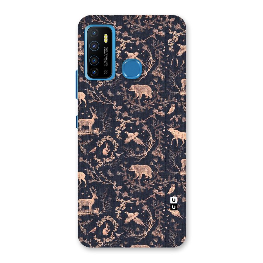 Beautiful Animal Design Back Case for Infinix Hot 9