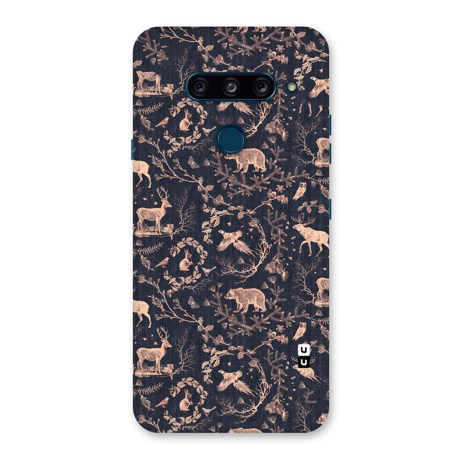 Beautiful Animal Design Back Case for LG  V40 ThinQ