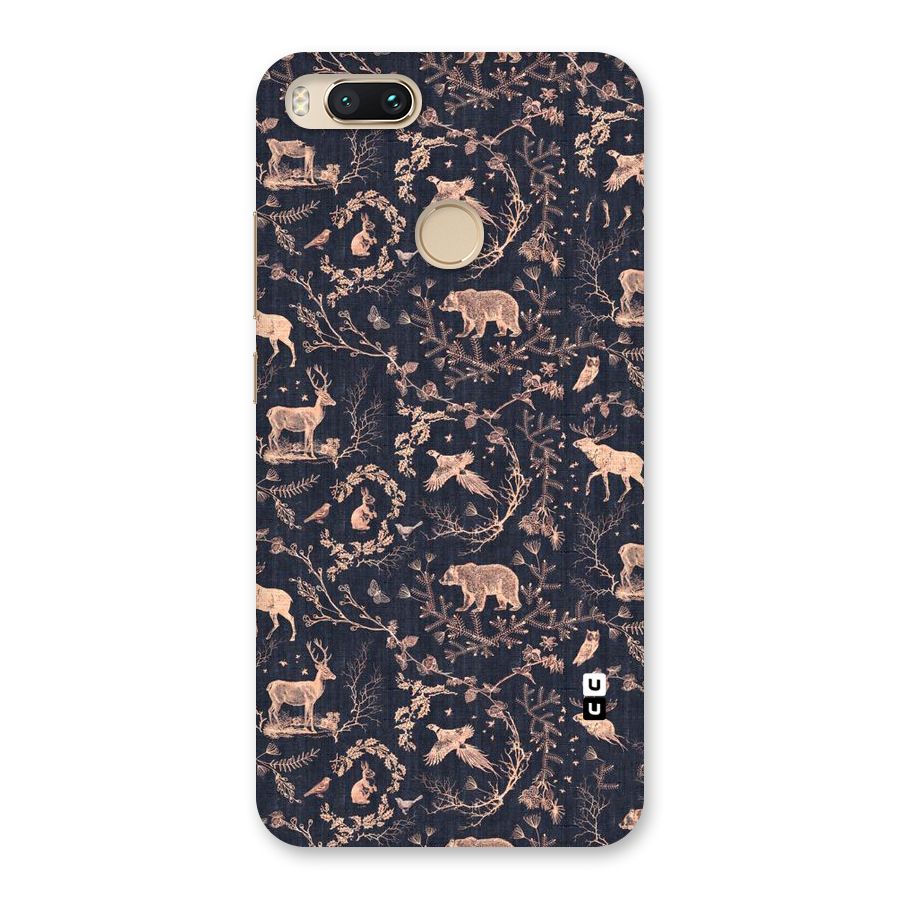 Beautiful Animal Design Back Case for Mi A1
