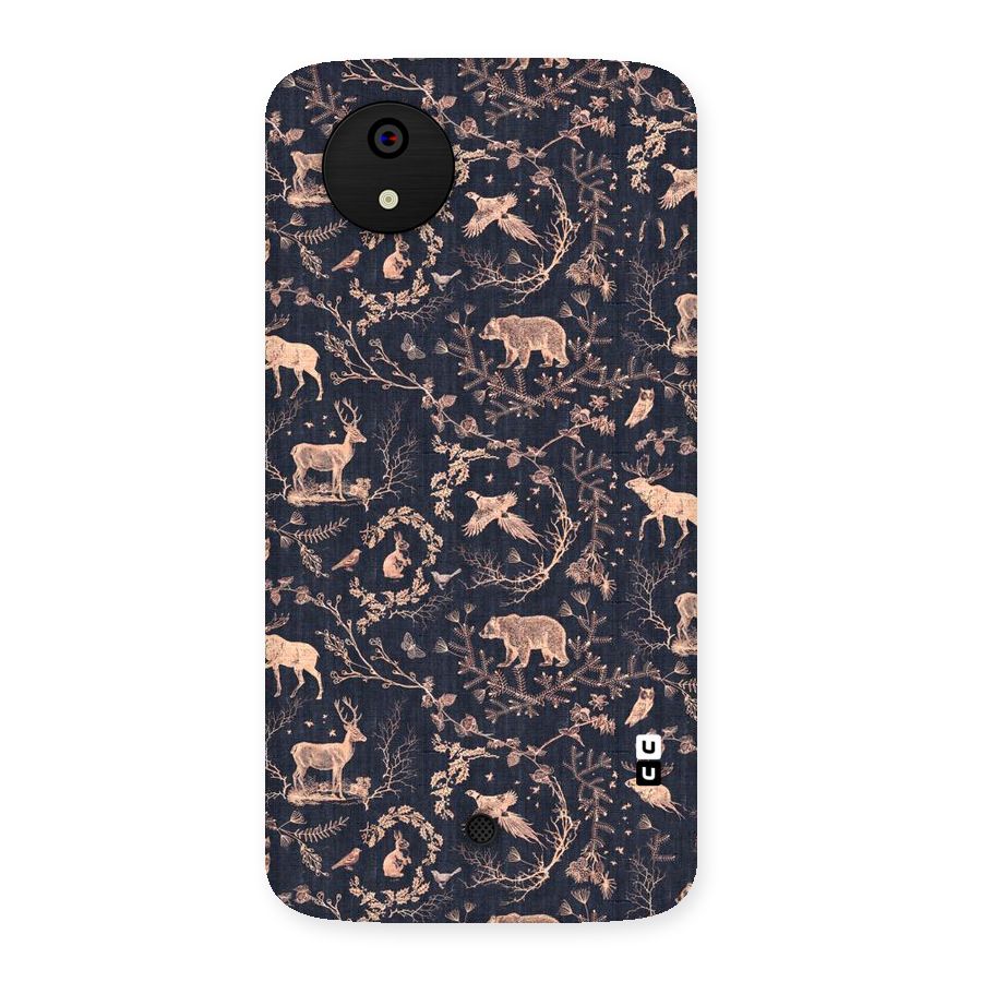 Beautiful Animal Design Back Case for Micromax Canvas A1