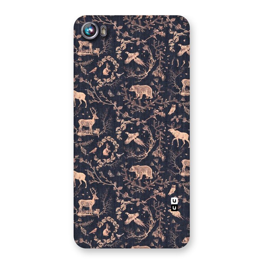 Beautiful Animal Design Back Case for Micromax Canvas Fire 4 A107