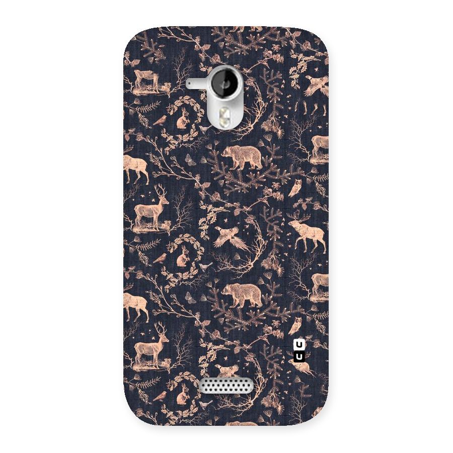 Beautiful Animal Design Back Case for Micromax Canvas HD A116