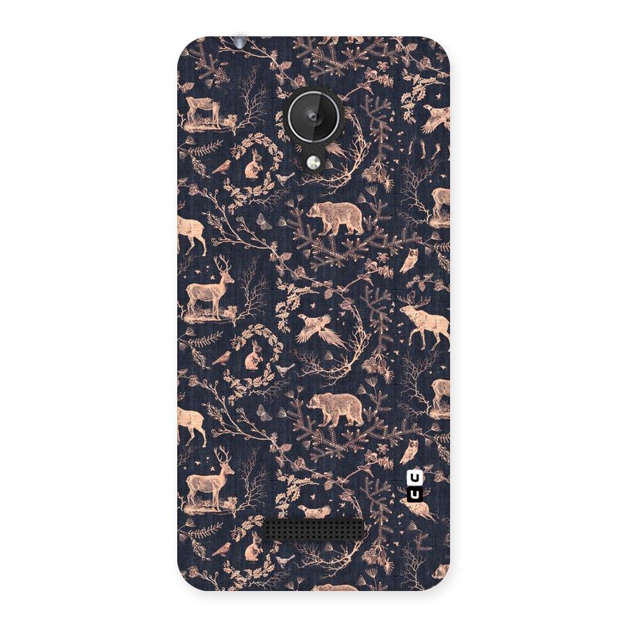 Beautiful Animal Design Back Case for Micromax Canvas Spark Q380