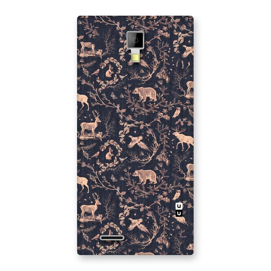 Beautiful Animal Design Back Case for Micromax Canvas Xpress A99