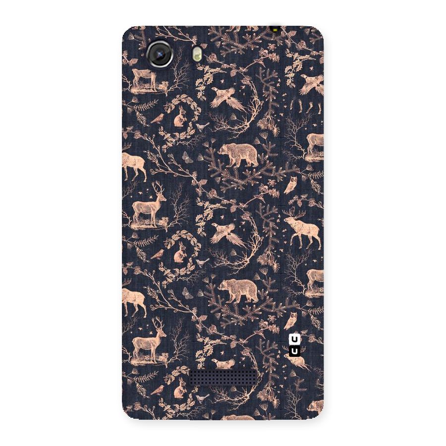 Beautiful Animal Design Back Case for Micromax Unite 3