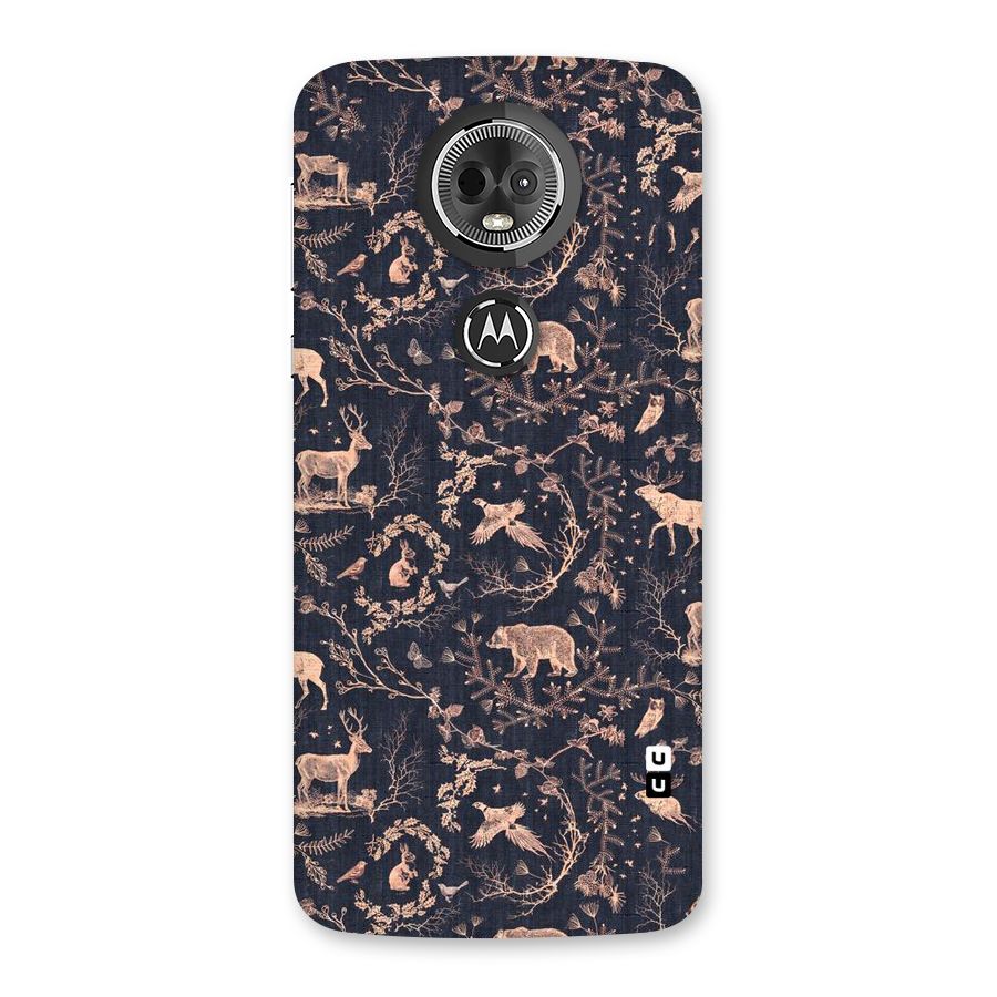 Beautiful Animal Design Back Case for Moto E5 Plus
