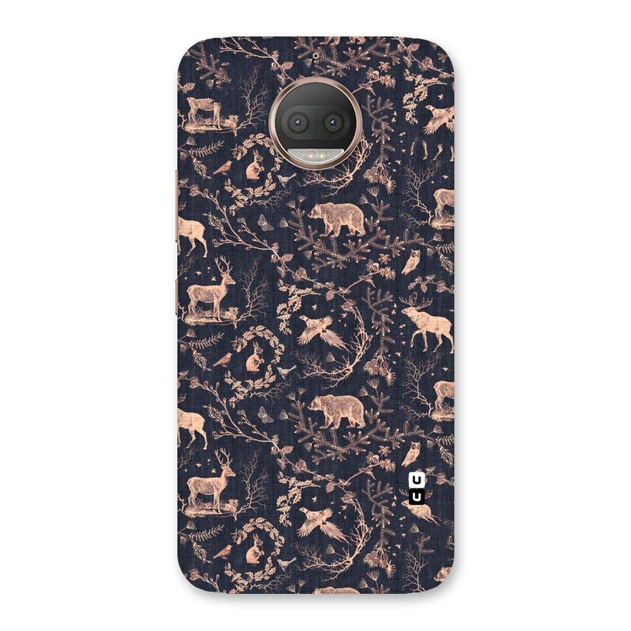 Beautiful Animal Design Back Case for Moto G5s Plus