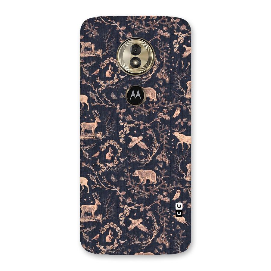 Beautiful Animal Design Back Case for Moto G6 Play