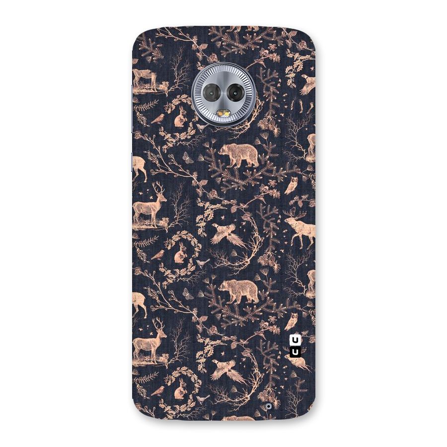 Beautiful Animal Design Back Case for Moto G6 Plus