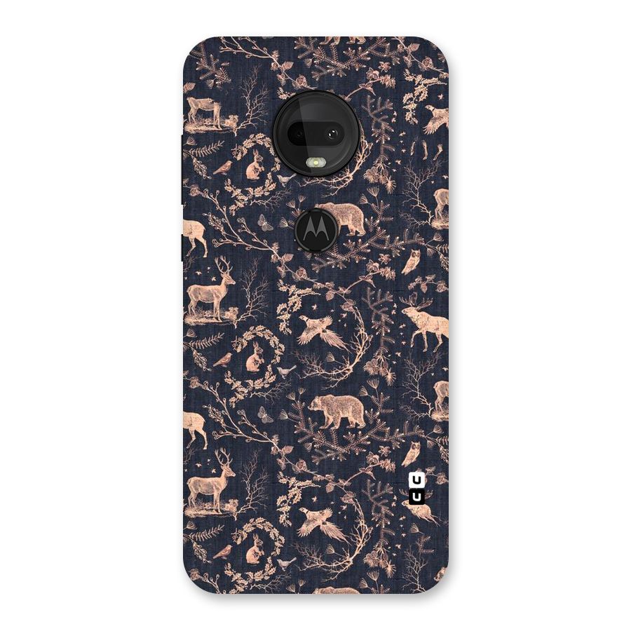 Beautiful Animal Design Back Case for Moto G7