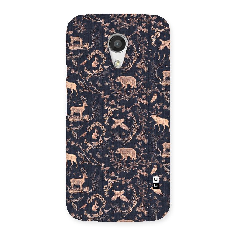 Beautiful Animal Design Back Case for Moto G 2nd Gen