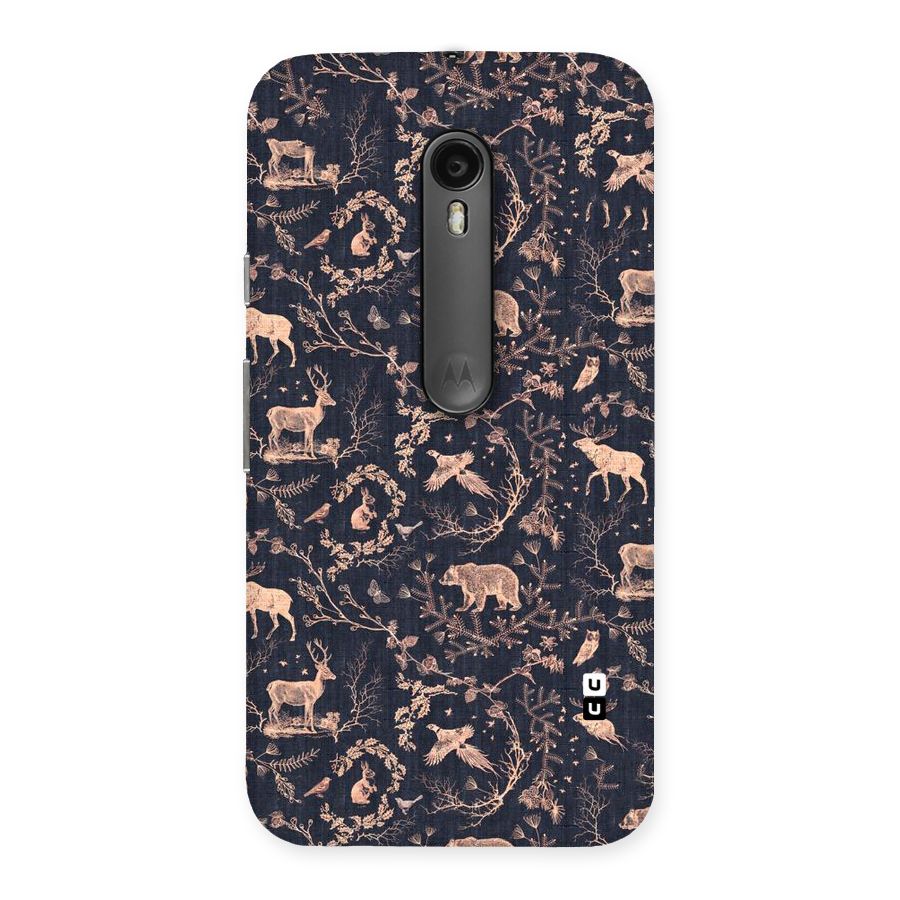 Beautiful Animal Design Back Case for Moto G Turbo