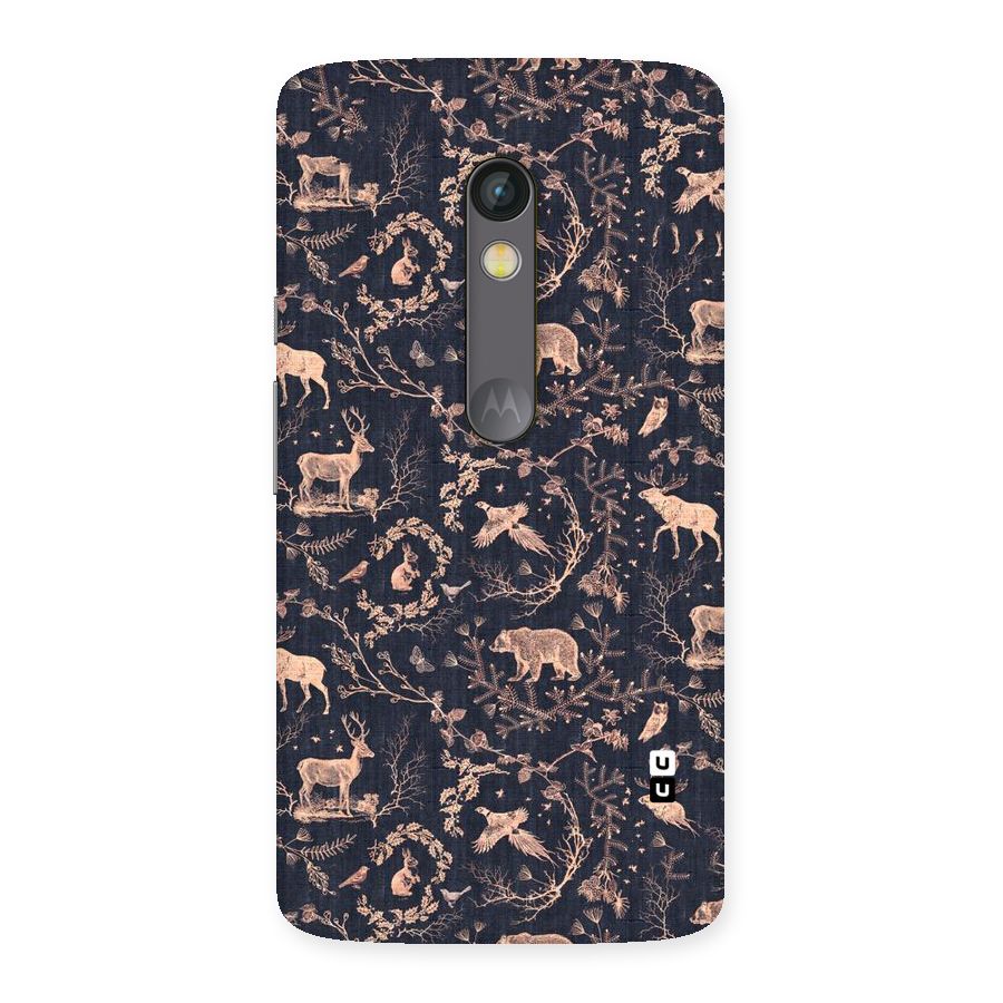 Beautiful Animal Design Back Case for Moto X Play