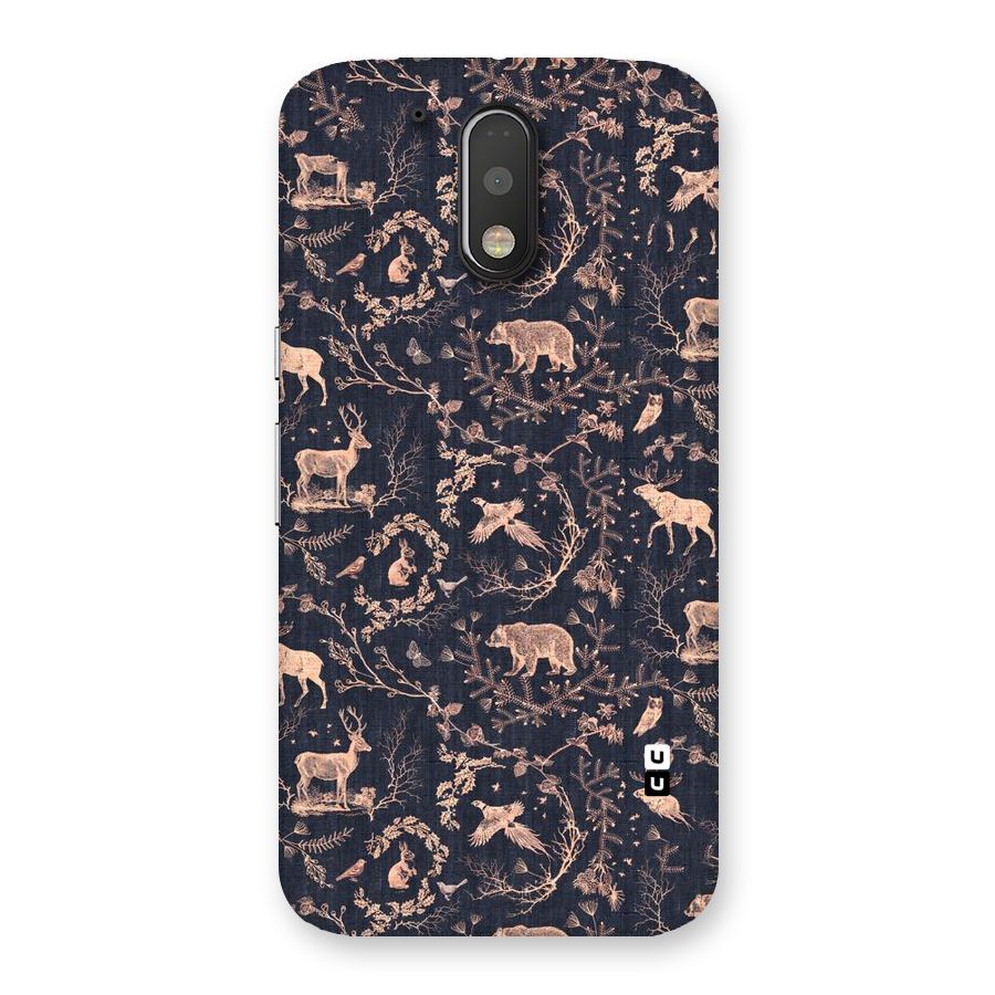 Beautiful Animal Design Back Case for Motorola Moto G4 Plus