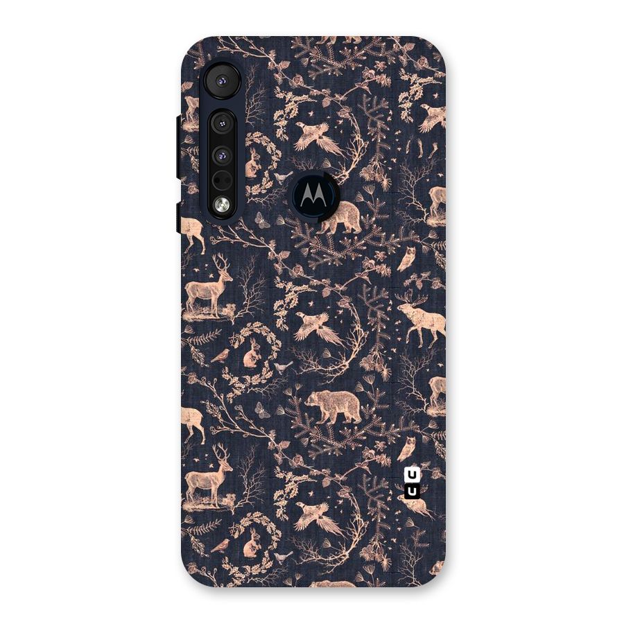 Beautiful Animal Design Back Case for Motorola One Macro