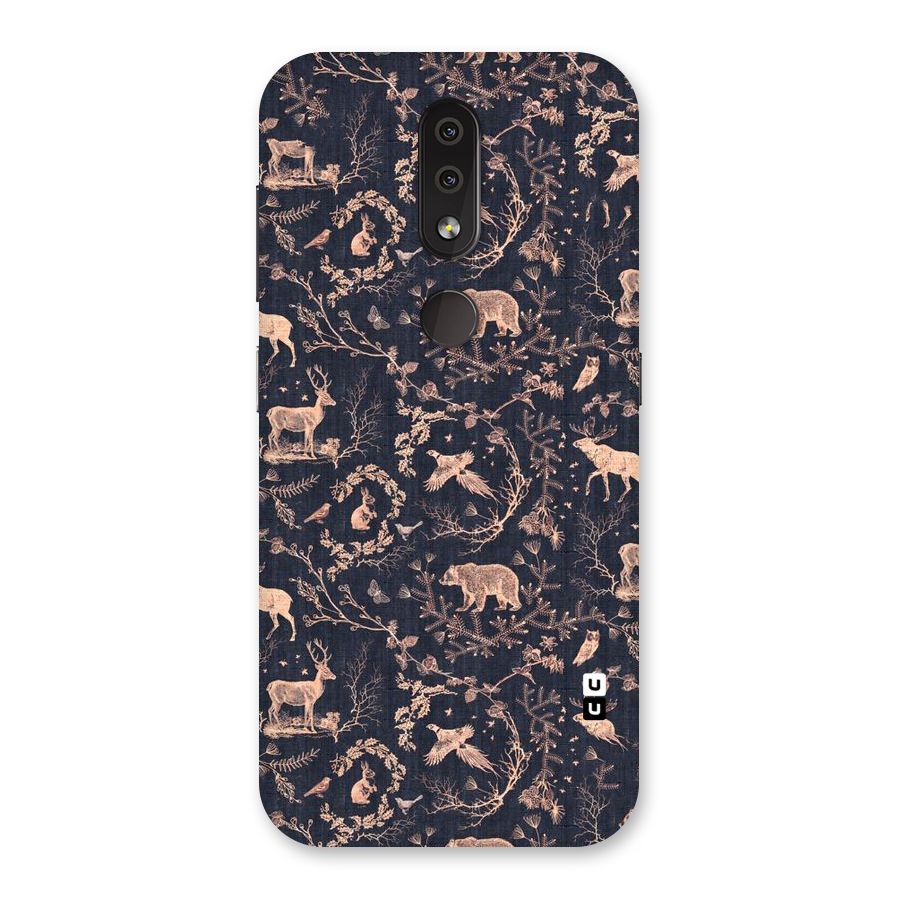 Beautiful Animal Design Back Case for Nokia 4.2