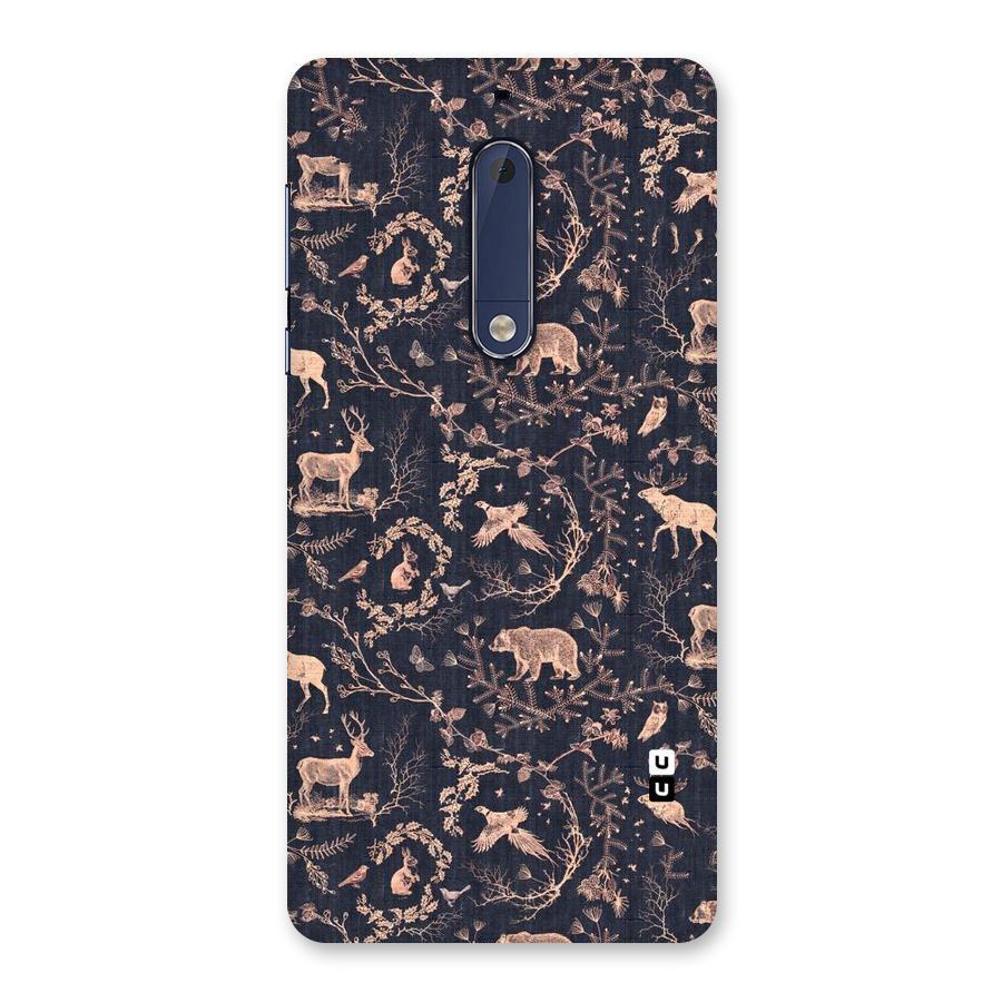 Beautiful Animal Design Back Case for Nokia 5