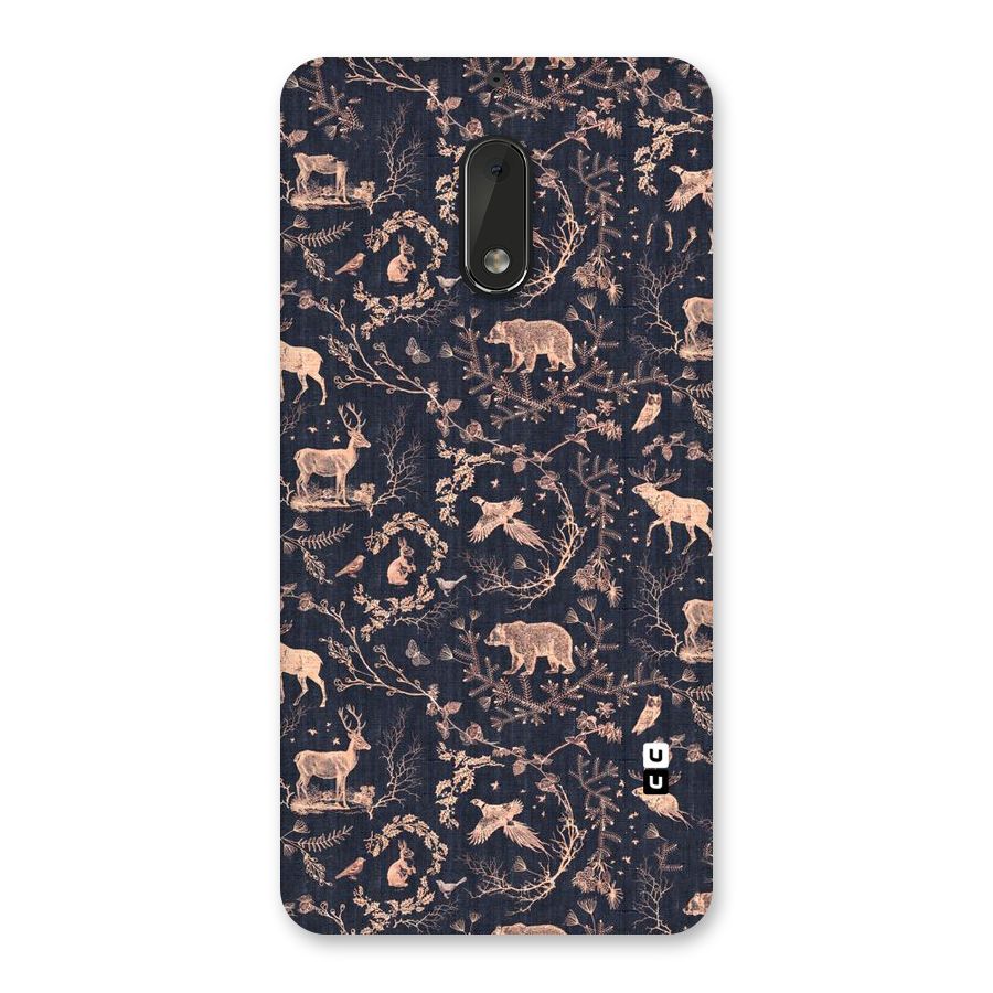 Beautiful Animal Design Back Case for Nokia 6