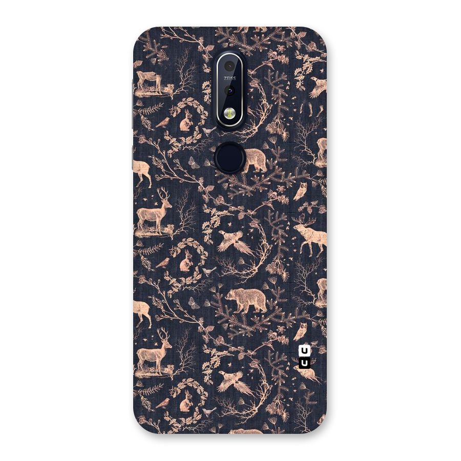 Beautiful Animal Design Back Case for Nokia 7.1