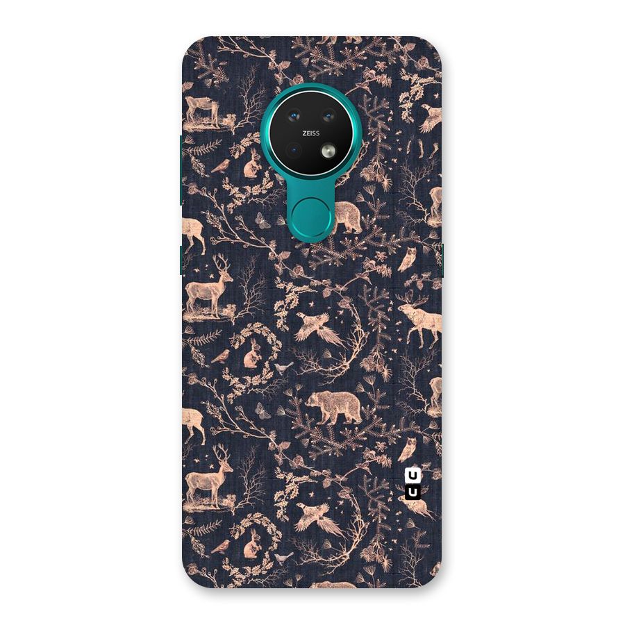Beautiful Animal Design Back Case for Nokia 7.2