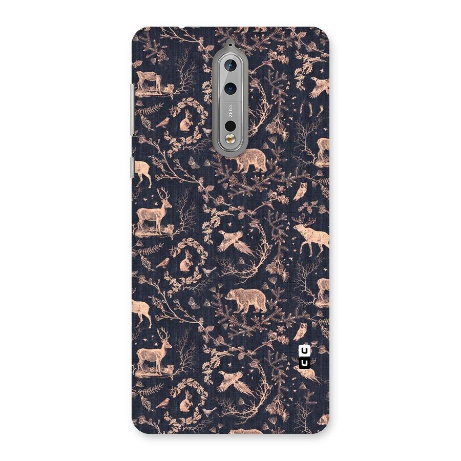 Beautiful Animal Design Back Case for Nokia 8