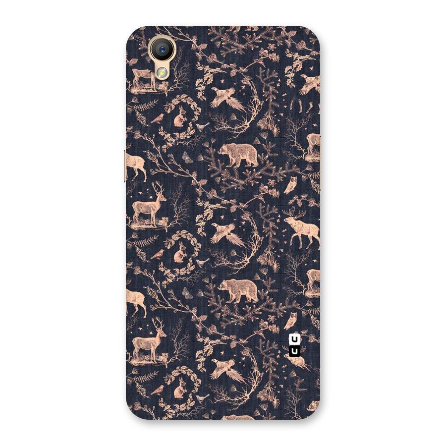 Beautiful Animal Design Back Case for Oppo A37