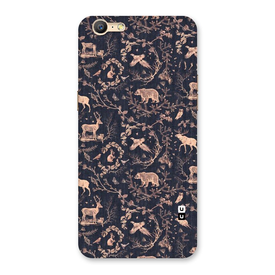 Beautiful Animal Design Back Case for Oppo A39
