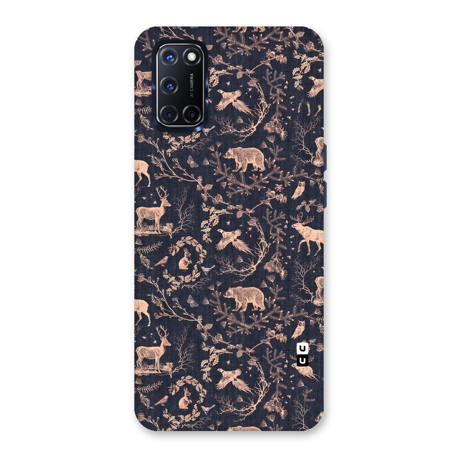 Beautiful Animal Design Back Case for Oppo A52
