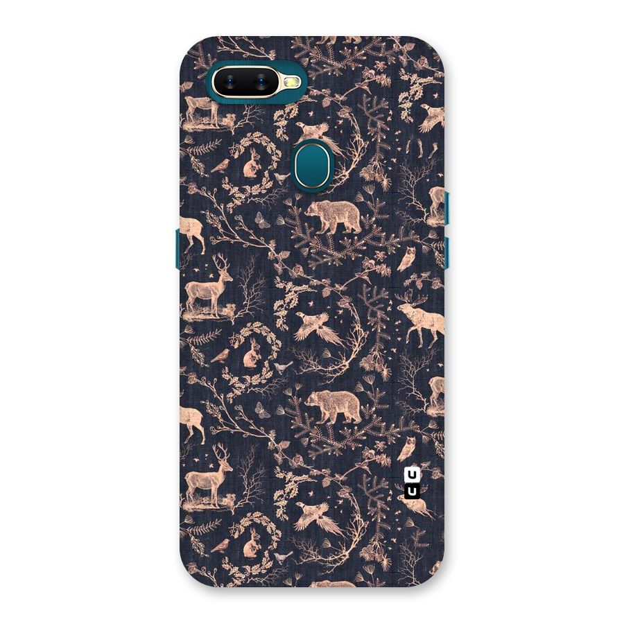 Beautiful Animal Design Back Case for Oppo A7