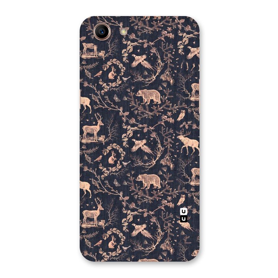 Beautiful Animal Design Back Case for Oppo A83 (2018)